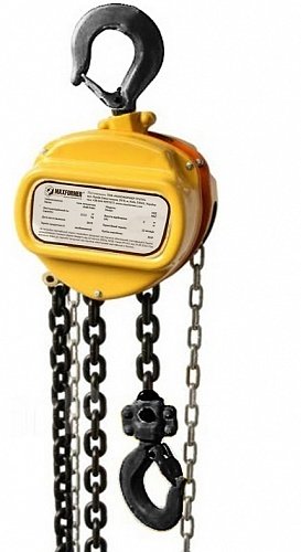 Таль ручная цепная 3000кг, 6,0м